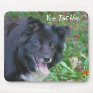 Border Collie Smiling Cut Dog Mousepad Muismat