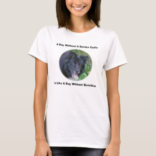 Border Collie Smiling Cute Dog T-shirt