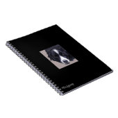 border collie spiraal notitieboek (Rechterzijde)