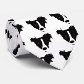 Border Collie Stropdas (Opgerold)
