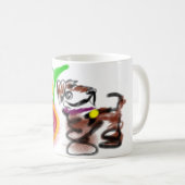 Border Collie sunflowers  Koffiemok (Voorkant rechts)