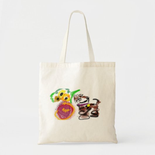 Border Collie sunflowers  Tote Bag (Voorkant)