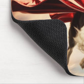 Border Collie Superheld Muismat (Hoek)