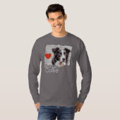 Border Collie T-shirt (Voorkant volledig)