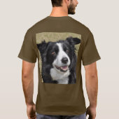 Border Collie T-shirt (Achterkant)