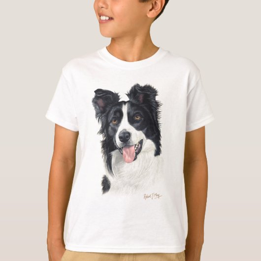 Border Collie T-shirt (Voorkant)