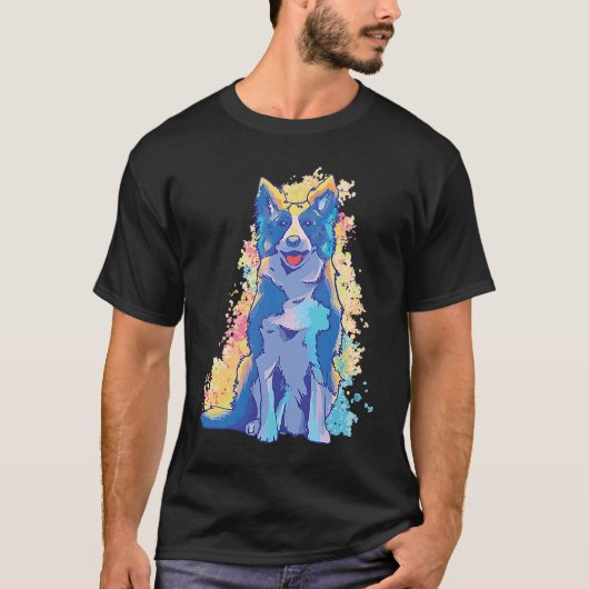 Border Collie T-shirt (Voorkant)