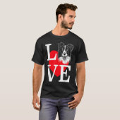 Border Collie T-shirt (Voorkant volledig)