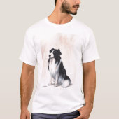Border Collie T-shirt (Voorkant)