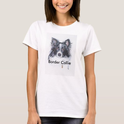 Border Collie T-shirt (Voorkant)