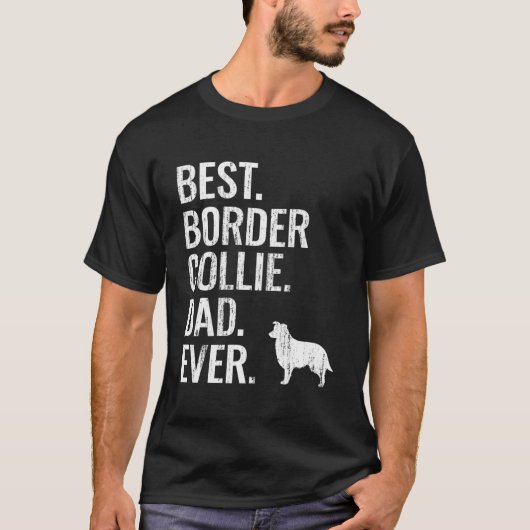 Border Collie T-shirt (Voorkant)
