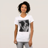 Border Collie T-shirt (Voorkant volledig)
