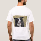 Border Collie T-Shirt (Achterkant)