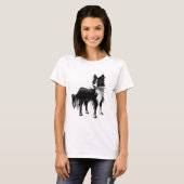 Border Collie T-shirt (Voorkant volledig)