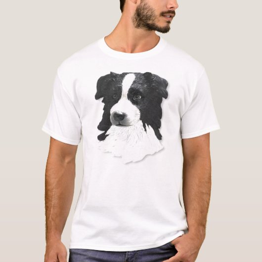 Border Collie T-shirt (Voorkant)