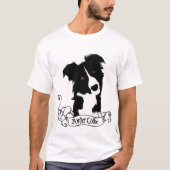 Border Collie T-shirt (Voorkant)