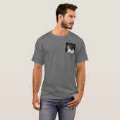 Border Collie T-shirt - "Ben" 2 (Voorkant volledig)