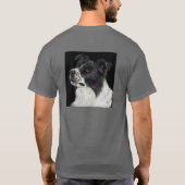Border Collie T-shirt - "Ben" 2 (Achterkant)