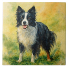 Border Collie Tegeltje