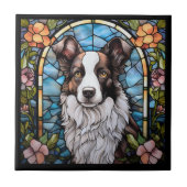 Border Collie Tegeltje (Voorkant)