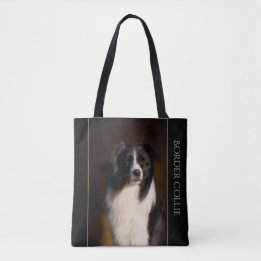 Border Collie Tote Bag