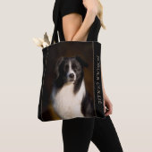 Border Collie Tote Bag (Dichtbij)