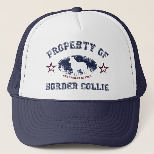 Border Collie Trucker Pet (Voorkant)