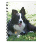Border Collie Tshirts Notitieboek (Voorkant)