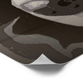 Border Collie urban no. 1 art poster (Hoek)