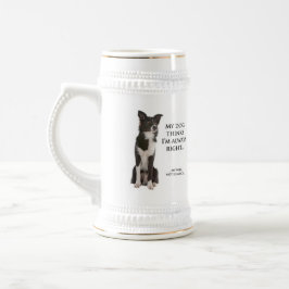 Border Collie v Wife Stein Bierpul