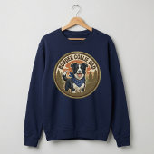 Border Collie Vader Crewneck | Hond Vader Cadeau V Trui