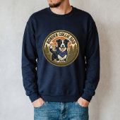 Border Collie Vader Crewneck | Hond Vader Cadeau V Trui