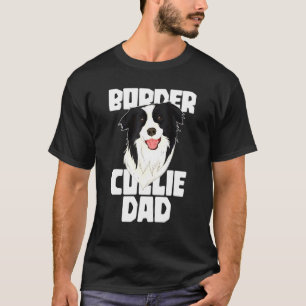 Border Collie Vader Hond Vaderdag Border Collie 1 T-shirt