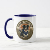 Border Collie Vader Koffiemok | BC Honden Vader Ca Mok (Links)