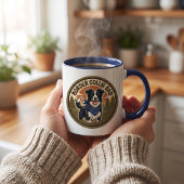 Border Collie Vader Koffiemok | BC Honden Vader Ca Mok
