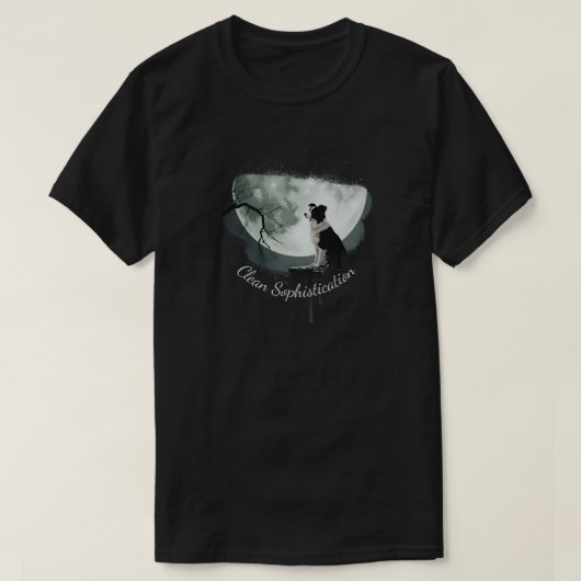 Border Collie Verfijning T-shirt (Design voorkant)