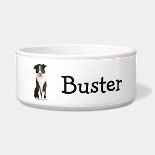 Border Collie Voerbakje