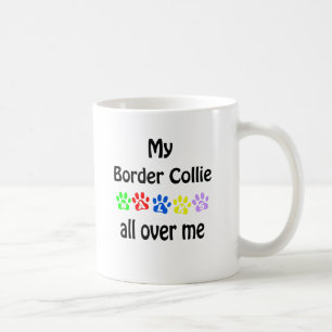 Border Collie wandelingen ontwerp Koffiemok