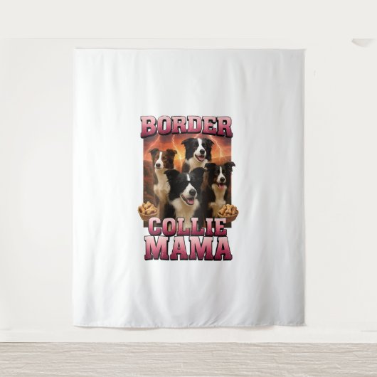 Border Collie   Wandkleed (Voorkant)