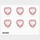 Border Collie Ware Liefde - Sticker (Vel)