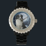 Border Collie Watch Horloge<br><div class="desc">Deze Border Collie Watch is een geweldig cadeau voor elke Border Collie liefhebber.</div>
