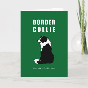 Border Collie Wenskaart Kaart