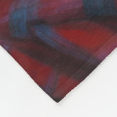 Border Collie With Christmas Lights Holiday Fleece Deken (Hoek)