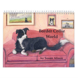 Border Collie World Calendar Kalender