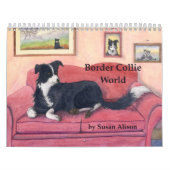 Border Collie World Calendar Kalender (Hoes)