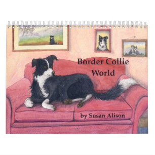 Border Collie World Calendar Kalender