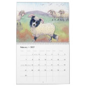 Border Collie World Calendar Kalender (Feb 2027)