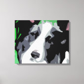 Border Collie Wrapped Canvas Prints (Voorkant)