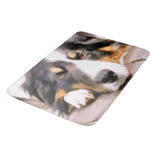 BORDER COLLIES BADMAT (Gekanteld)
