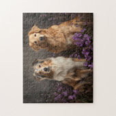Border collies legpuzzel (Verticaal)